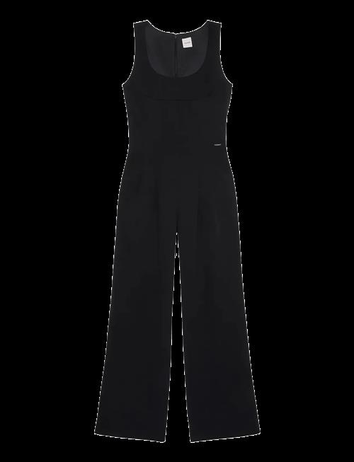 Calvin Klein | Scuba Crepe Sl Jumpsuit | XS