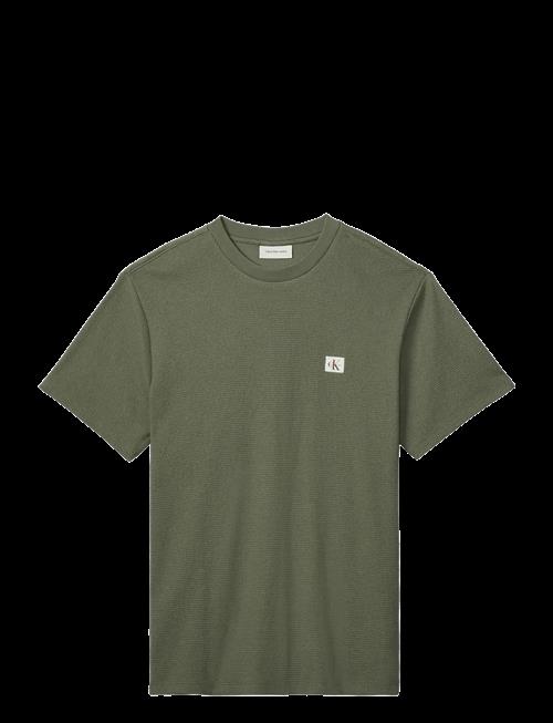Calvin Klein Jeans | Ss Waffle Badge Crewnk Tee | S