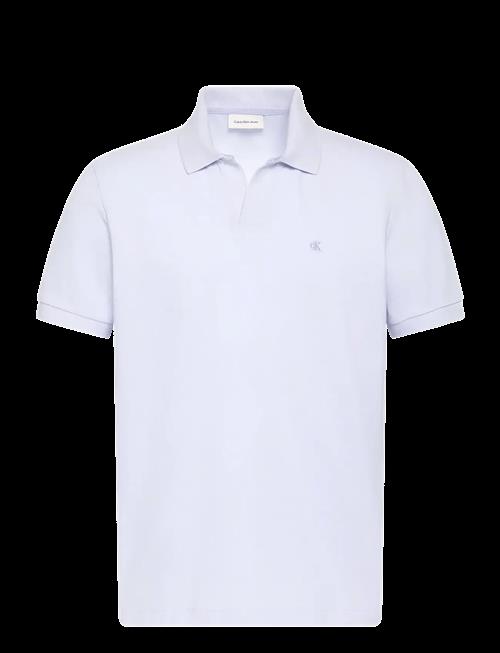 Calvin Klein Jeans | Ss Open Collar Casual Pique Polo | L