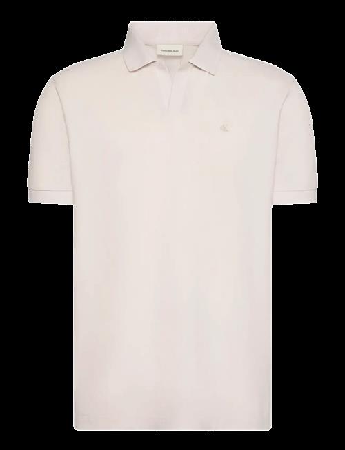 Calvin Klein Jeans | Ss Open Collar Casual Pique Polo | L