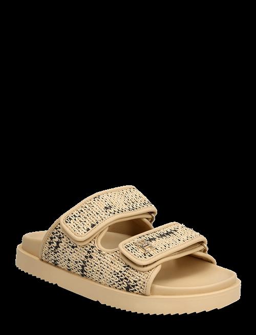 Tommy Hilfiger | Double Strap Raffia Sandal | 41
