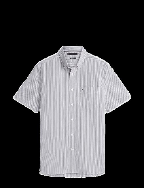 Tommy Hilfiger | Seersucker Bengal Stripe Shirt | L