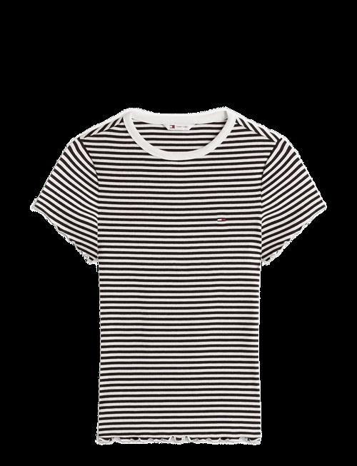 Tommy Jeans | Tjw Slim Lettuce Edge Rib Ss | XL