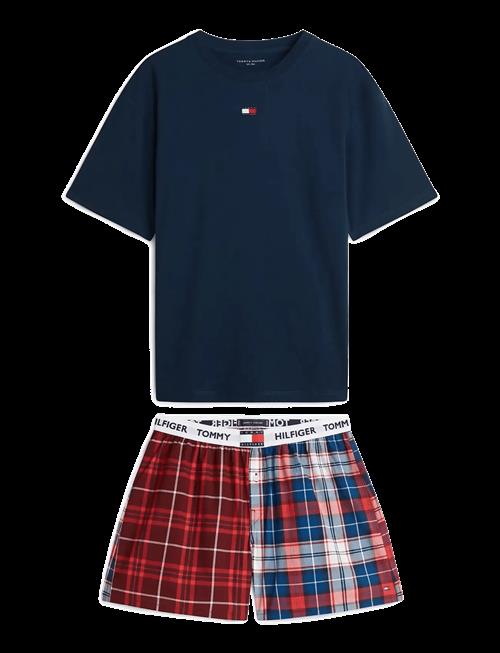 Tommy Hilfiger | Printed Poplin Short Pajama Set | S