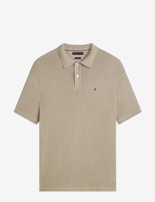 Tommy Hilfiger | Open Knit Relaxed Fit Polo | M
