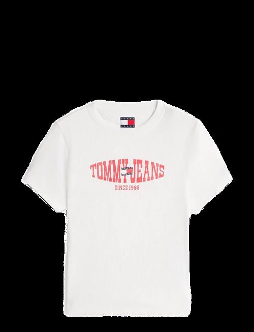 Tommy Jeans | Tjw Slim Sh Wavy Flag Ss Tee | M