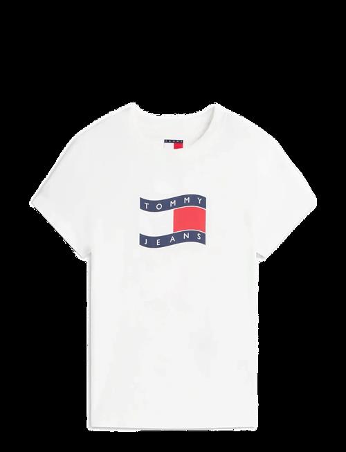 Tommy Jeans | Tjw Slim Wavy Flag Tee Ext | M