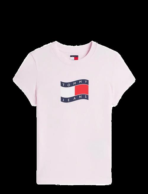 Tommy Jeans | Tjw Slim Wavy Flag Tee Ext | S