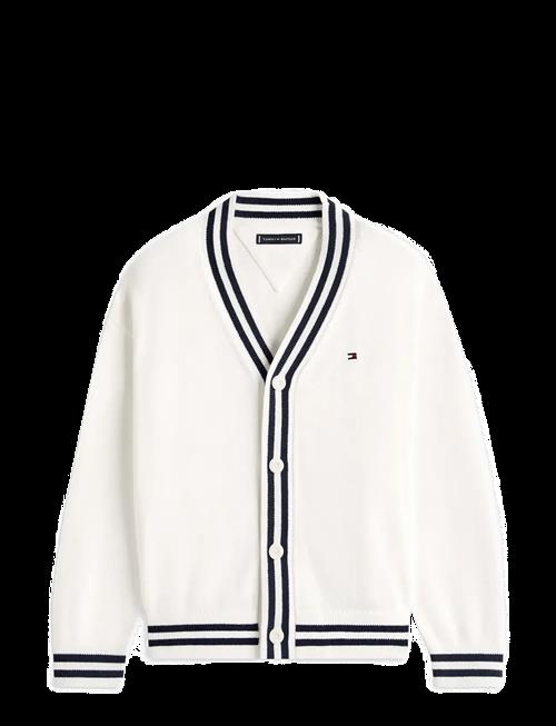 Tommy Hilfiger | Varsity Rib V-Neck Cardigan | 152