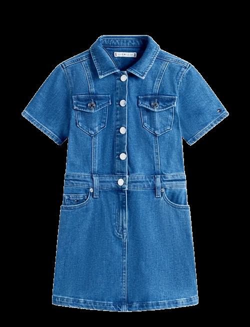 Tommy Hilfiger | Denim Trucker Dress Ss | 176