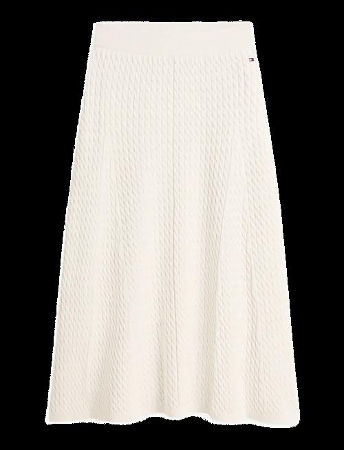 Tommy Hilfiger | Co Cable Fine Gg F&F Skirt | L
