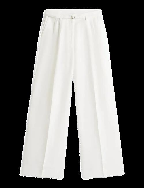 Tommy Hilfiger | Linen Blend Wide Leg Pant | 42