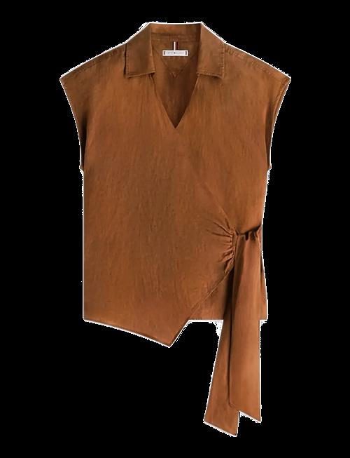 Tommy Hilfiger | Linen Knot Ns Top | 44