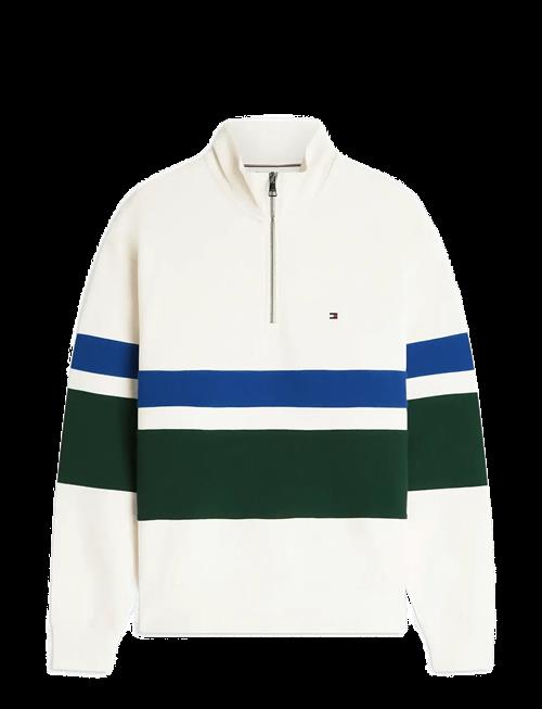 Tommy Hilfiger | Country Club Stripe 1/4 Zip | L