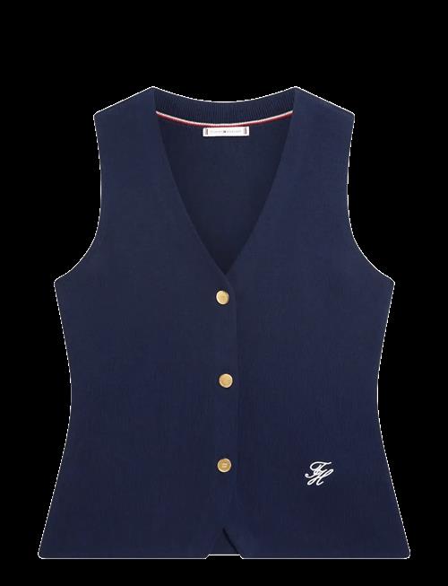 Tommy Hilfiger | Co Full Needle Slim Vest | S