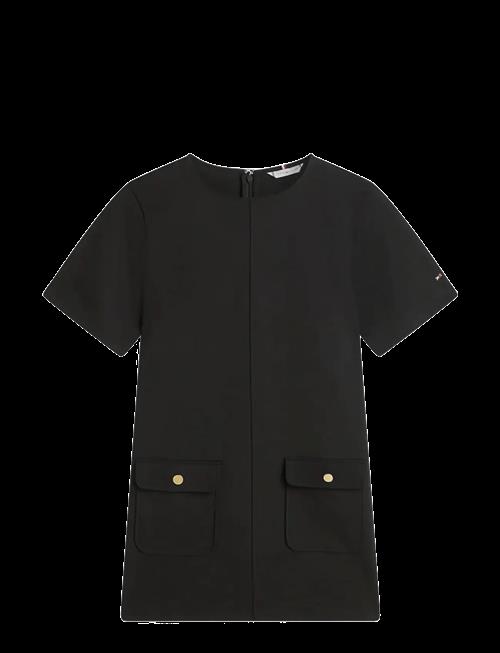 Tommy Hilfiger | Gold Button Shift Mini Dress | L