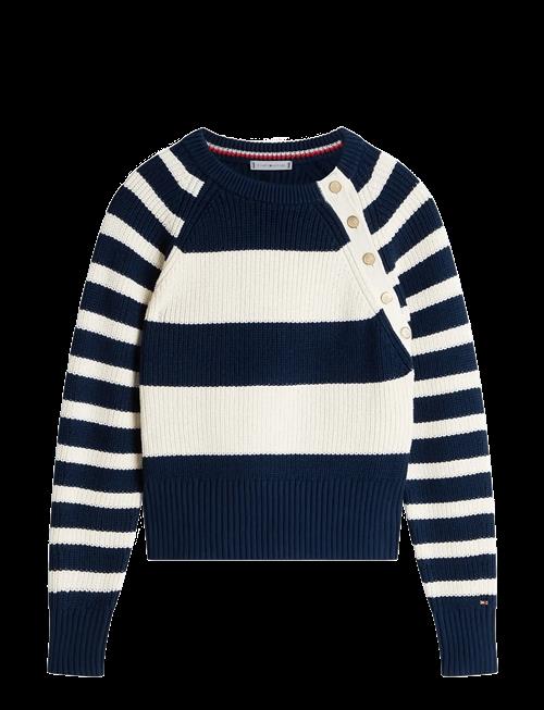Tommy Hilfiger | Gold Btn Utility Ls C-Nk Swt | M