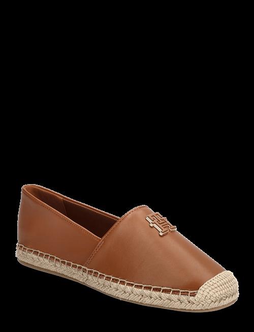 Tommy Hilfiger | Th Logo Leather Espadrille | 38