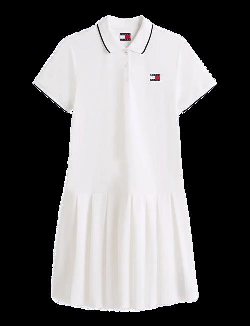 Tommy Jeans | Tjw Badge Pleat Pique Dress Ext | L