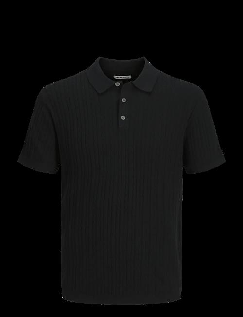 Jack & Jones | Jjeemil Knit Cable Polo Ss Ln | L