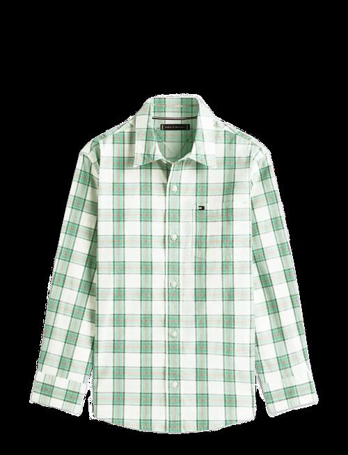 Tommy Hilfiger | Stretch Poplin Check Shirt Ls | 122