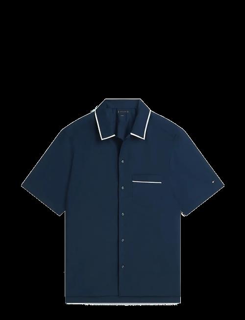 Tommy Hilfiger | Dc Summer Wool  S/S/ Shirt | XXL