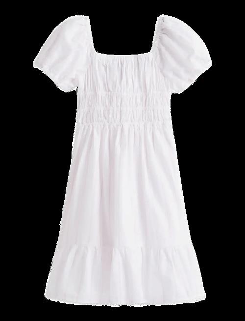 Tommy Hilfiger | Seersucker Puff Sleeves Dress Ss | 140
