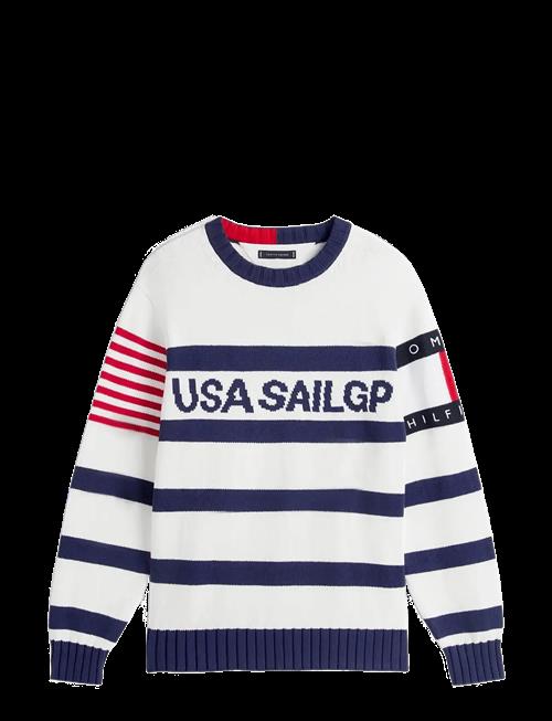 Tommy Hilfiger | Us Sailgp Marine Stripe Crewneck | S