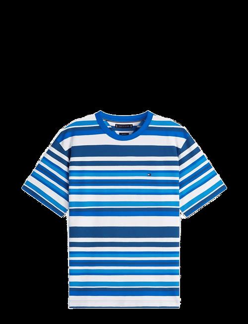 Tommy Hilfiger | Multi Stripe Crepe Tee | XL