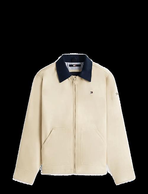 Tommy Hilfiger | Contrast Collar Cotton Jacket | 140
