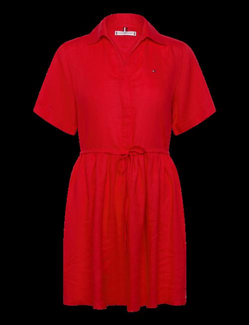 Tommy Hilfiger | Ess Linen Short Ss Dress | M