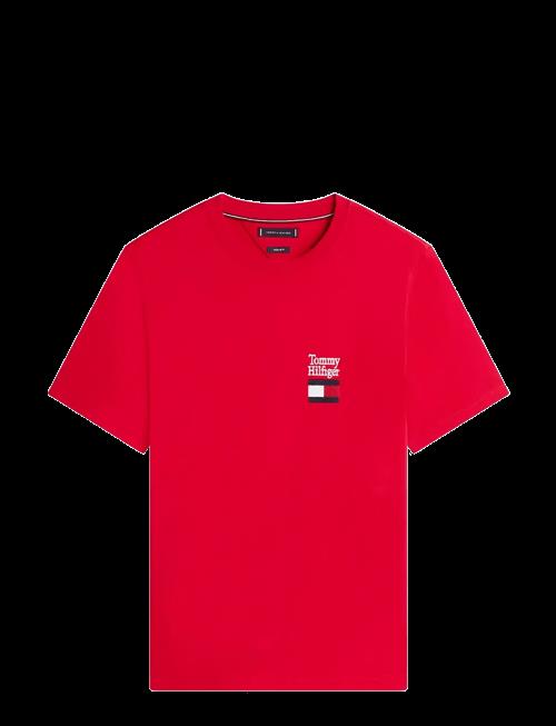 Tommy Hilfiger | Brand Love Text Stack Tee | S