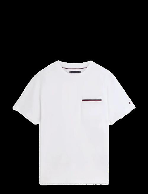 Tommy Hilfiger | Global Stripe Pique Pocket Tee | L
