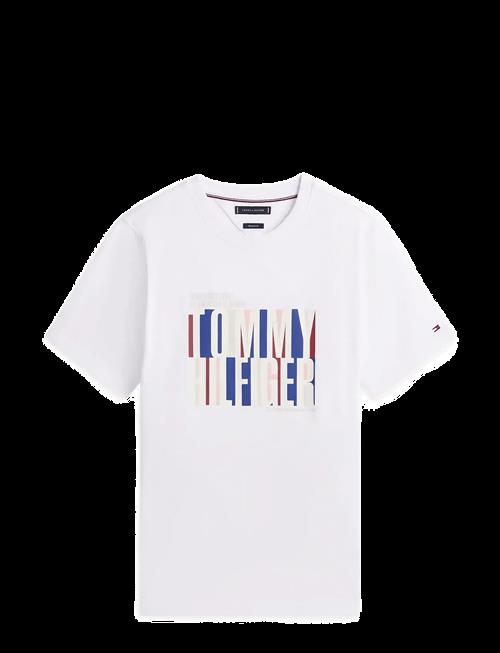 Tommy Hilfiger | Split Colour Graphic Tee | L