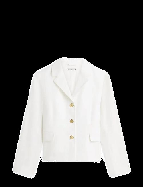 Tommy Hilfiger | Linen Blend Slim Blazer | 40