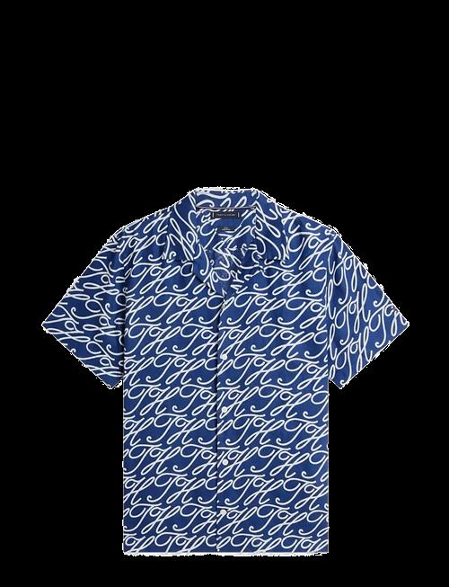 Tommy Hilfiger | Linen Camp Collar Sslv Swimshop | L