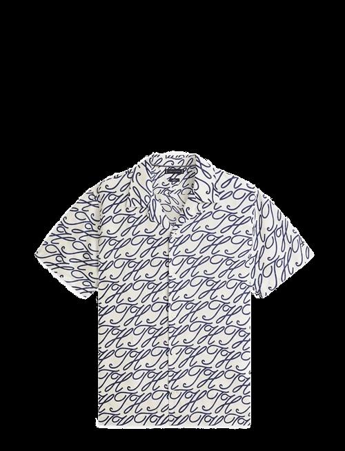 Tommy Hilfiger | Linen Camp Collar Sslv Swimshop | XXL