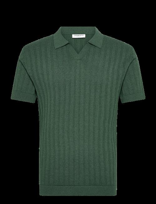 Lindbergh | Knitted S/S V-Neck Polo | M