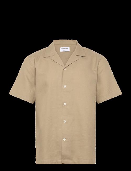Lindbergh | Solid Dobby Cotton Shirt S/S | M