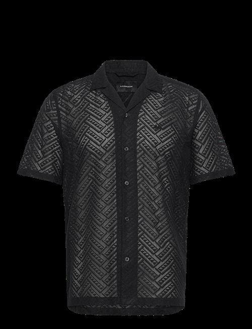 Lindbergh | Texture Resort Shirt S/S | S