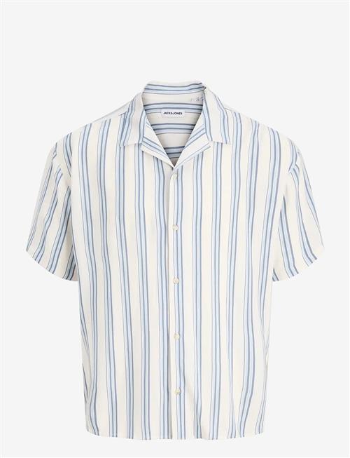 Jack & Jones | Jjejeff Resort Stripe Shirt S/S Sn | XXL