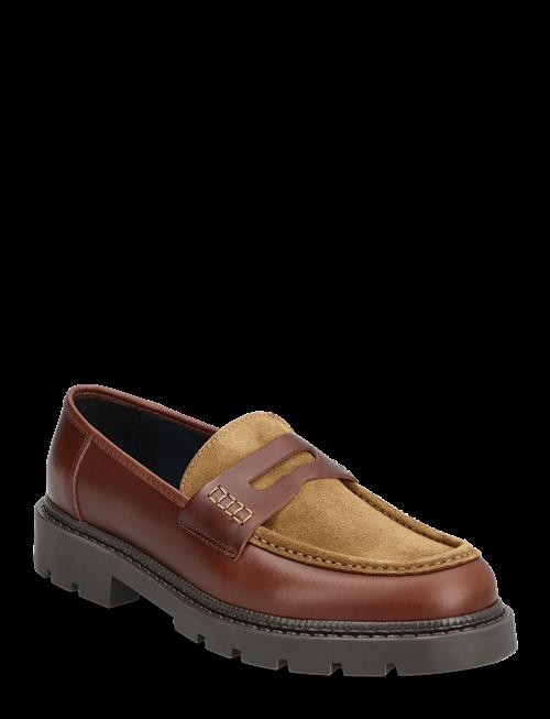 Bianco | Biajeff Penny Loafer Leather Mix | 40