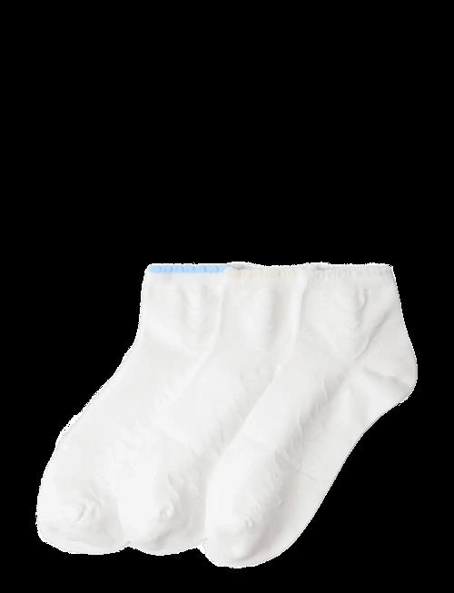 Lindex | Socks 3P Pointelle High Ankle | 34/36