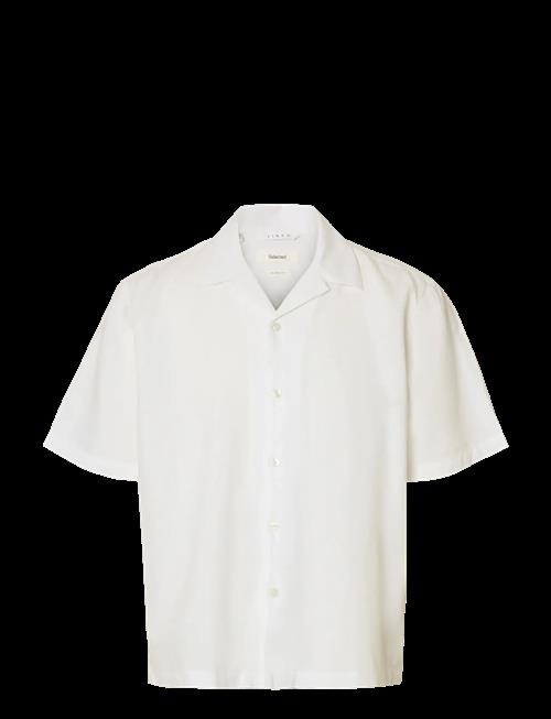 Selected | Slmrlxclay Linenblend Ss Shirt Res Noos | S