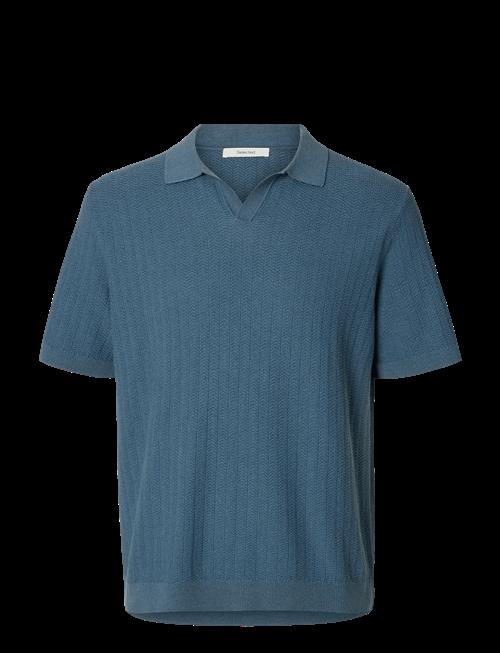 Selected | Slhmattis Ss Linen Blend Struc Polo Noos | M