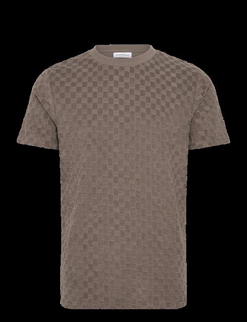 Lindbergh | Checkered Towel O-Neck Tee S/S | XXL