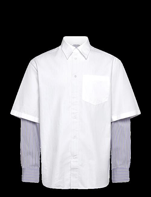 WOOD WOOD | Wwdom Db Sleeve Stripe Shirt | M