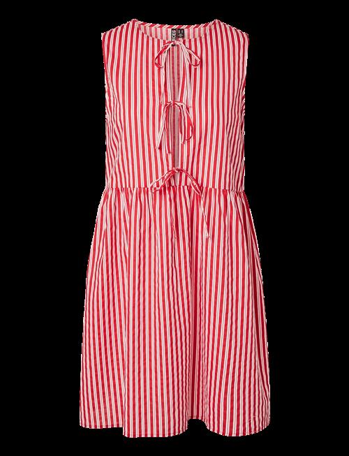 Pieces | Pcjolly Sl Tie Short Dress Wvn Noos Bc | L