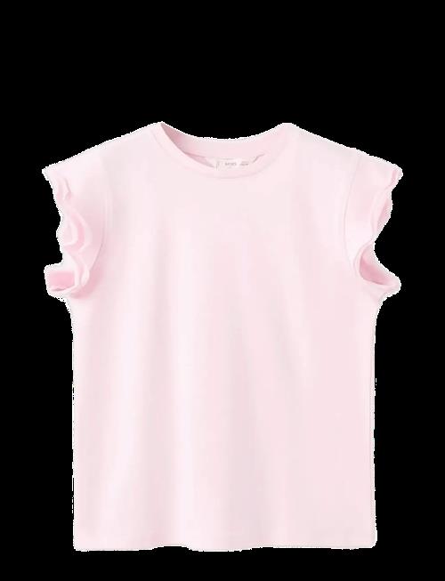 Mango | Short-Sleeved Ruffle T-Shirt | 152