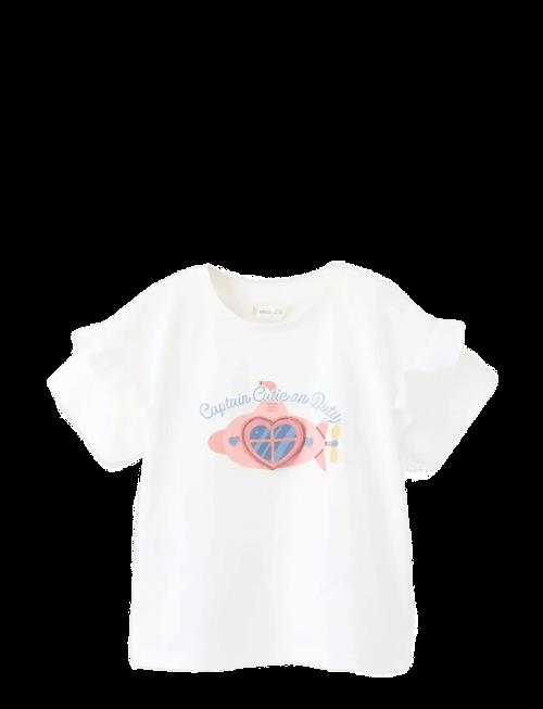 Mango | T-Shirt With Print Drawing | 104